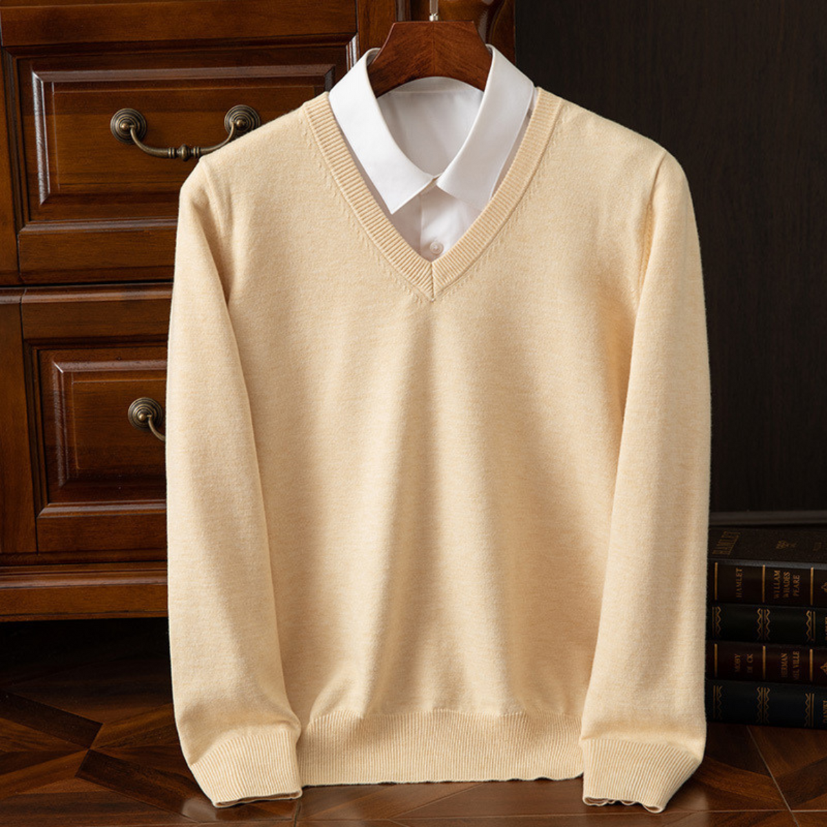Chic V-Neck Sweater