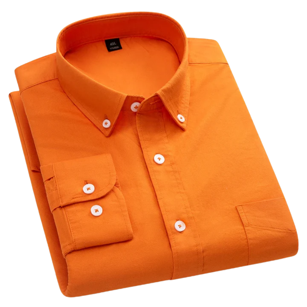 Camisa clássica de algodão