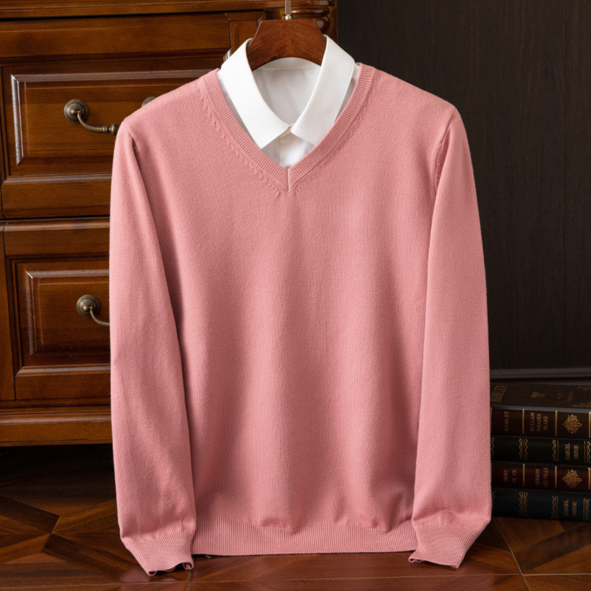 Chic V-Neck Sweater