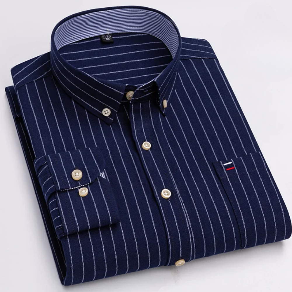 Camisa informal de algodão