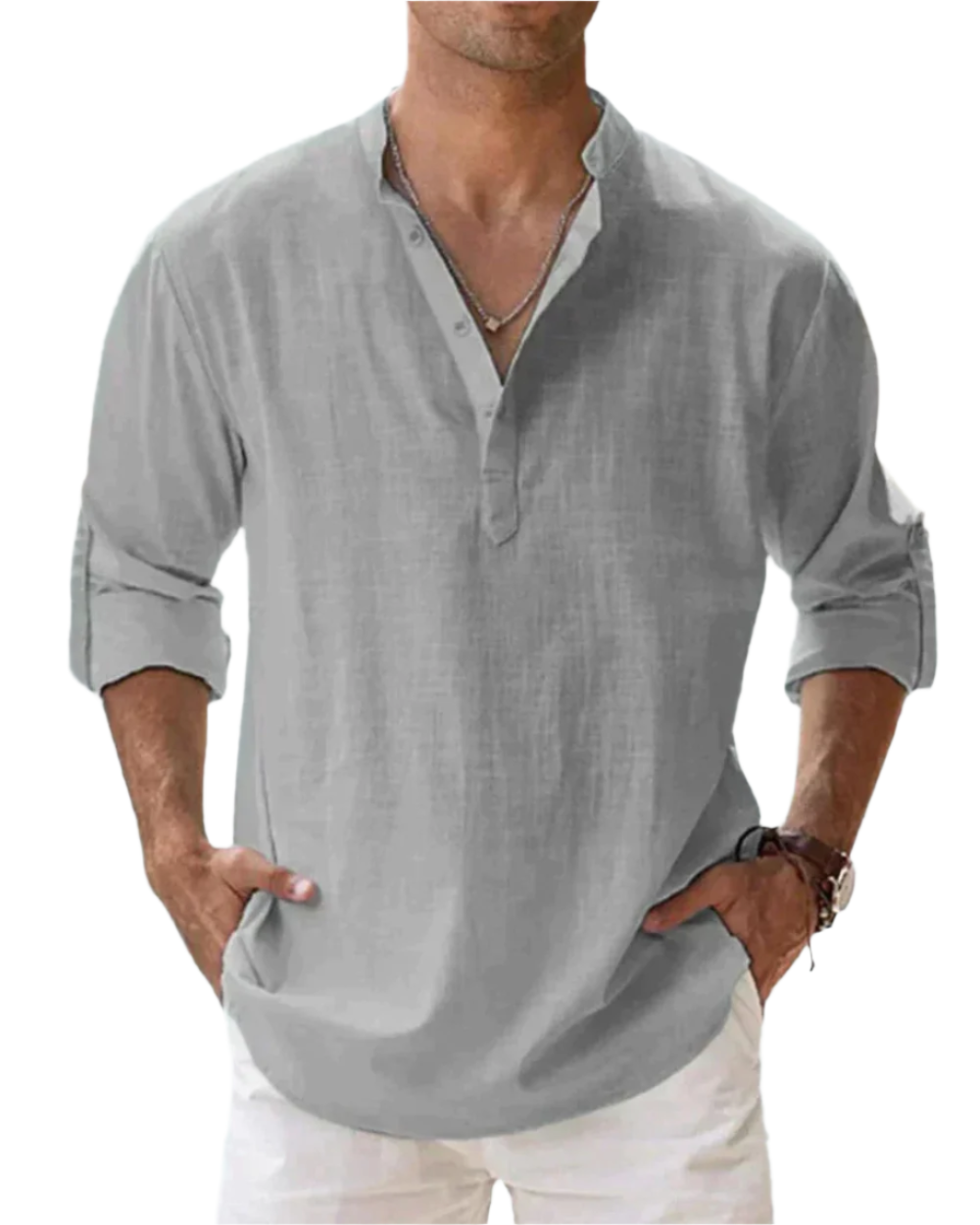 Camisa de algodão Fiorenzo