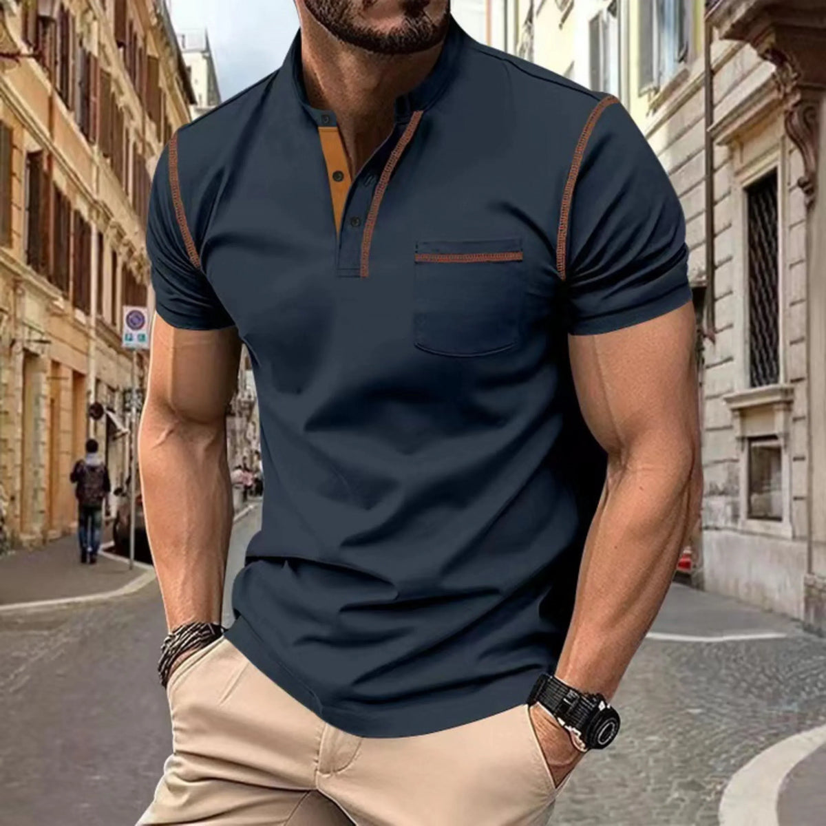 Camisa polo casual