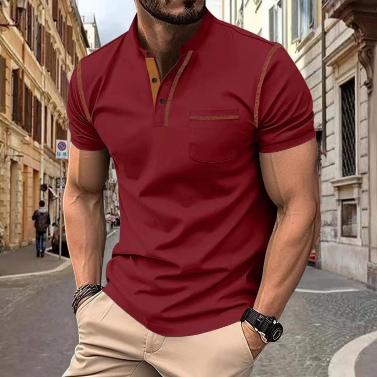 Camisa polo casual
