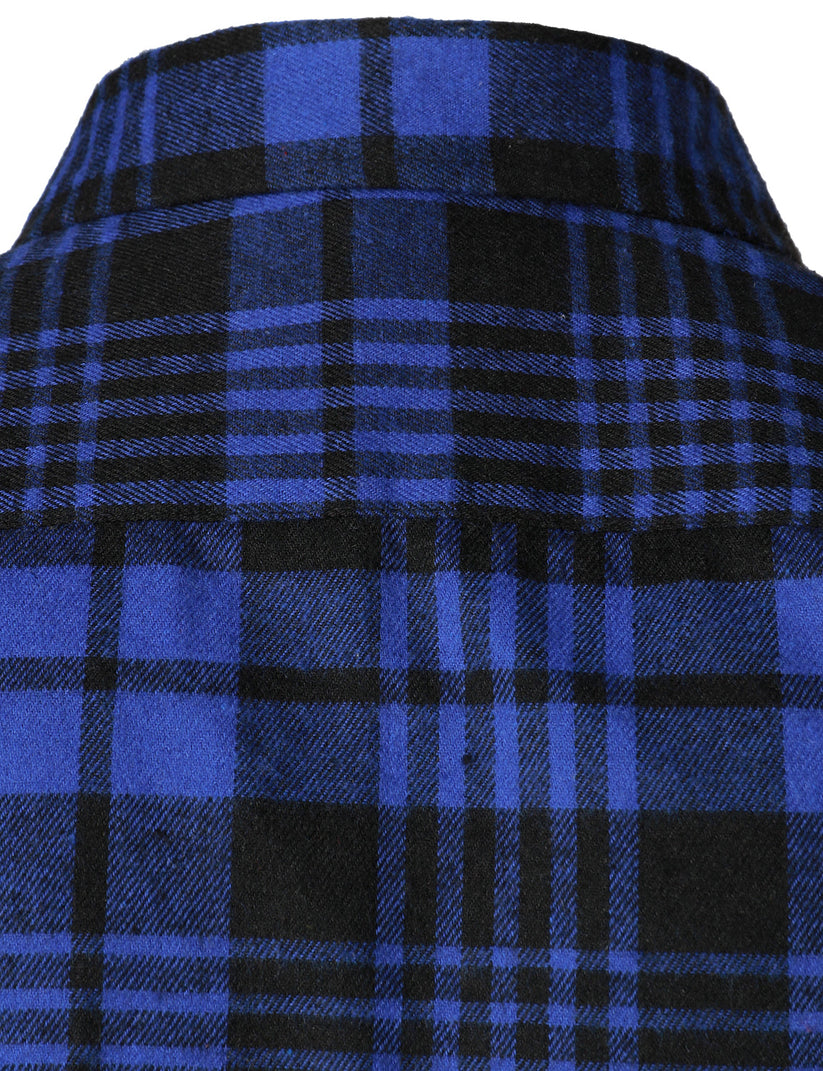 Camisa elegante aos quadrados