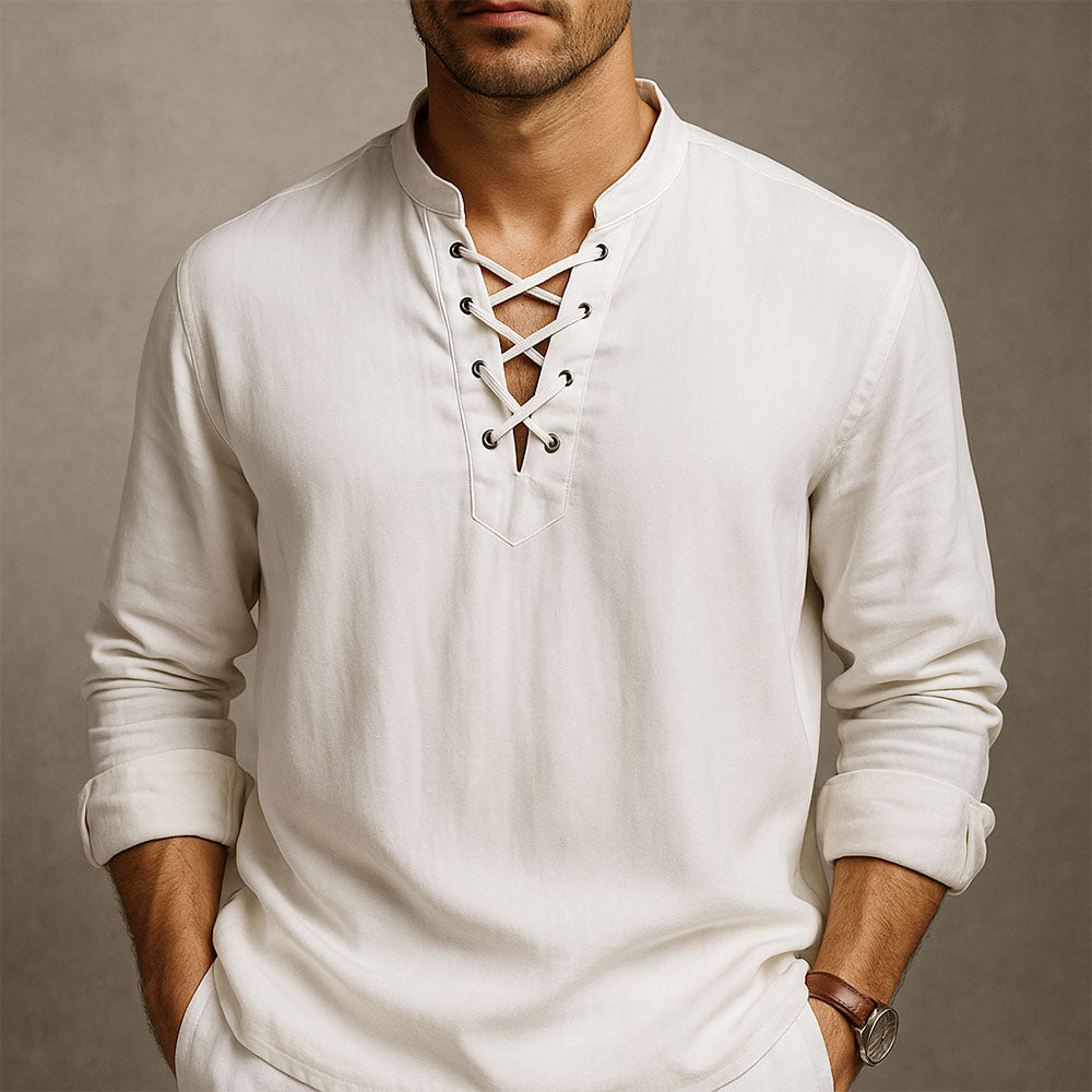 Camisa de praia elegante