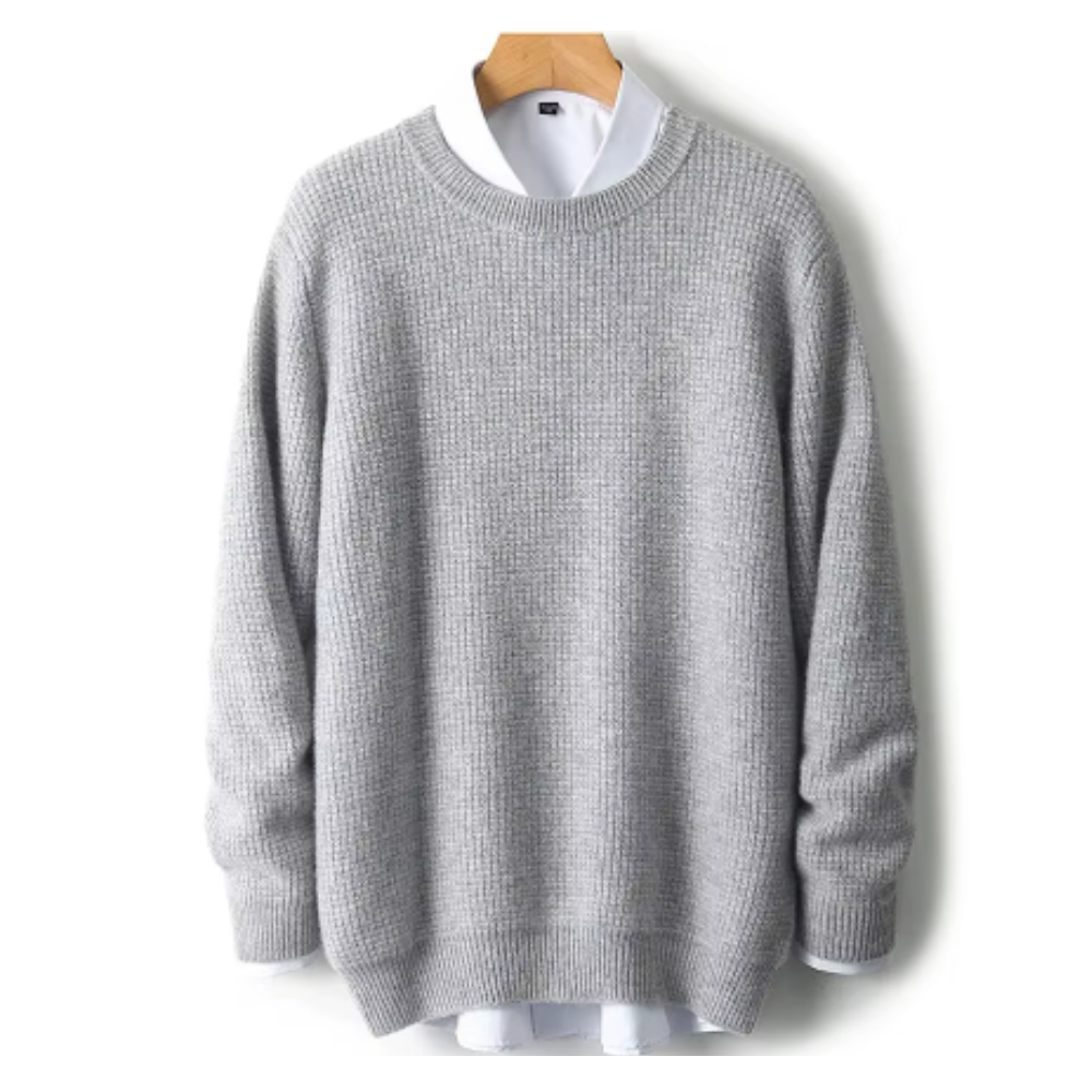 Elegant Cashmere Knitted Sweater