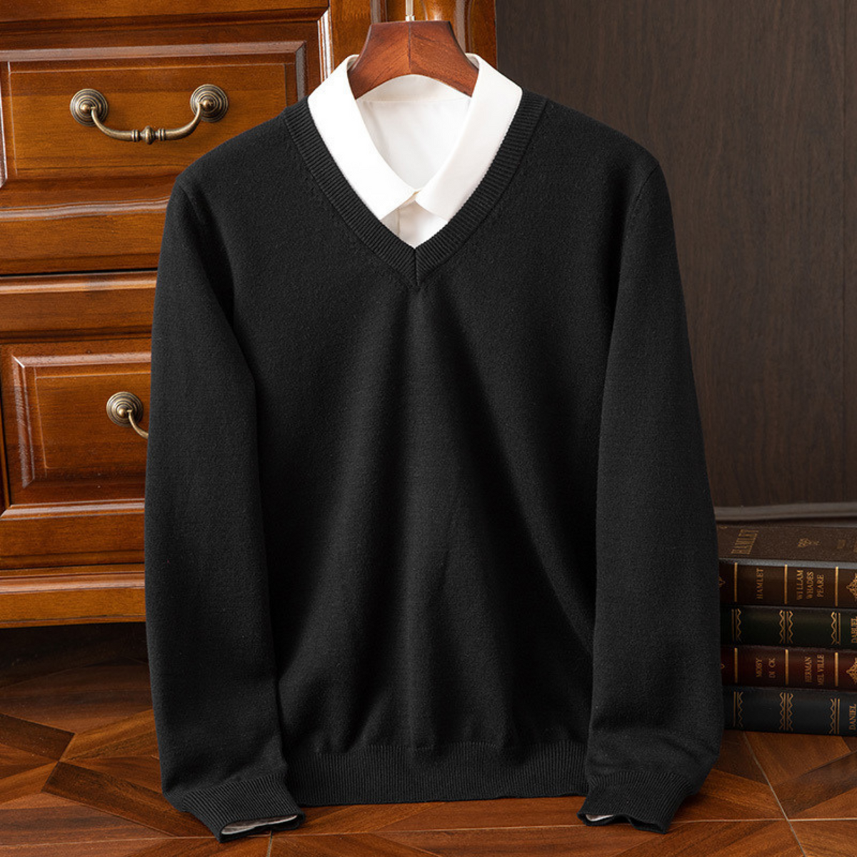 Chic V-Neck Sweater