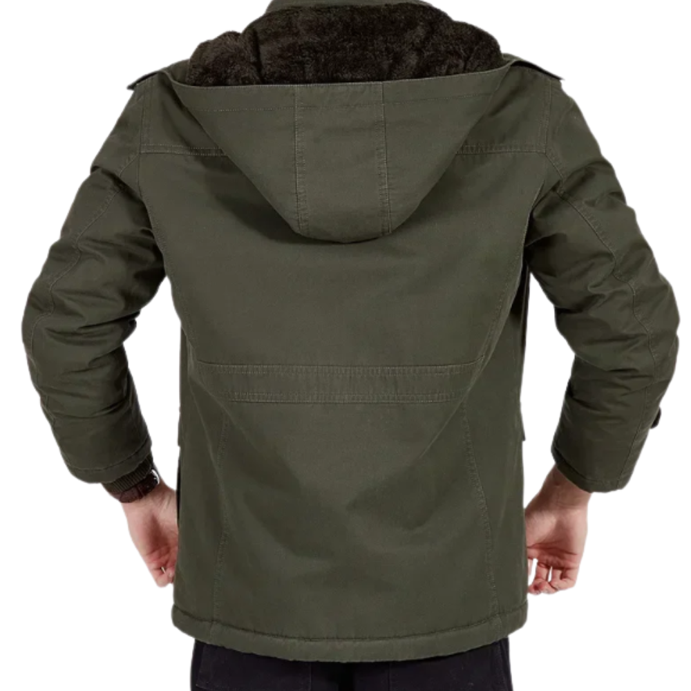 Casaco bomber acolchoado e elegante