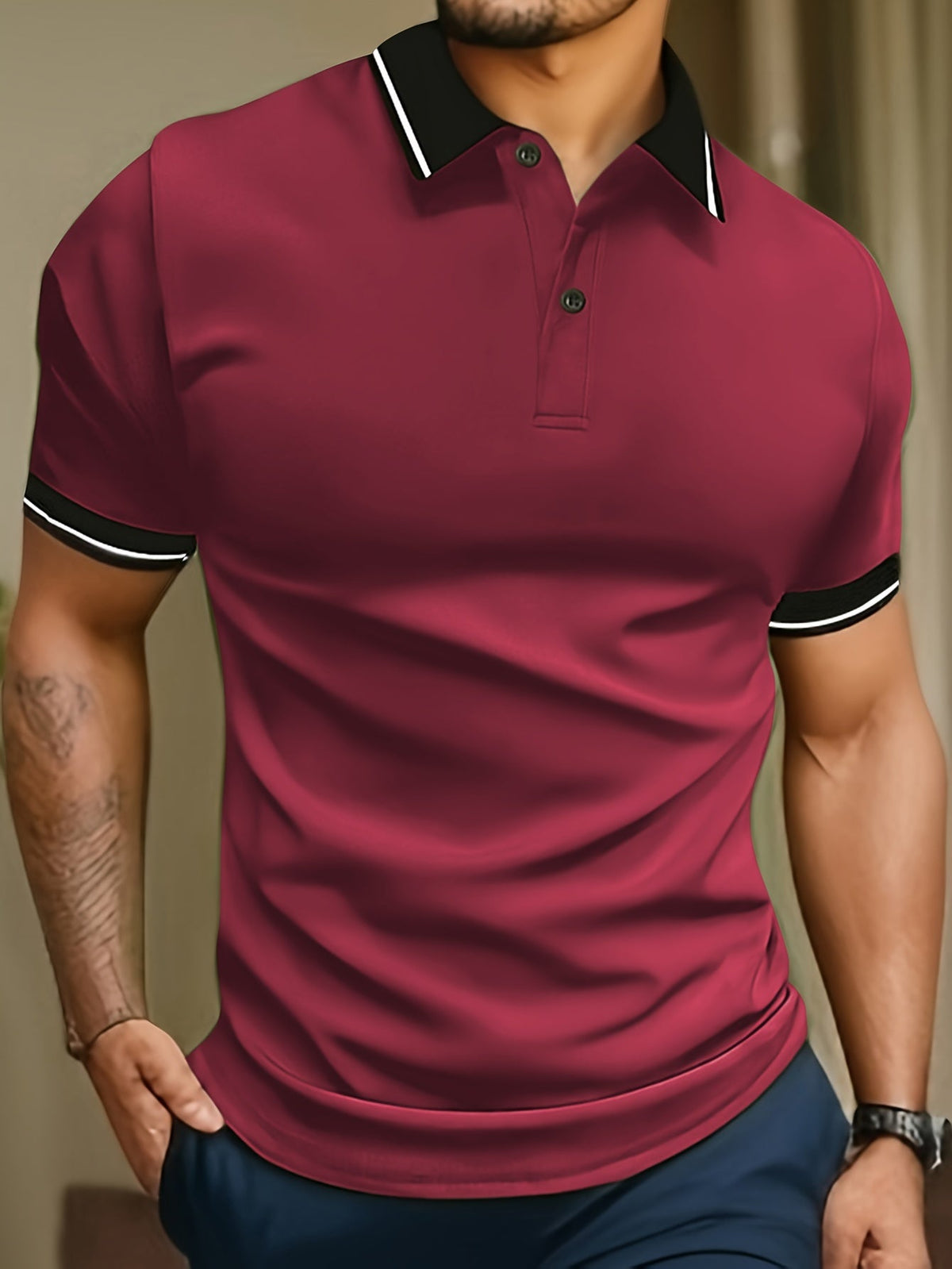 Camisa polo casual
