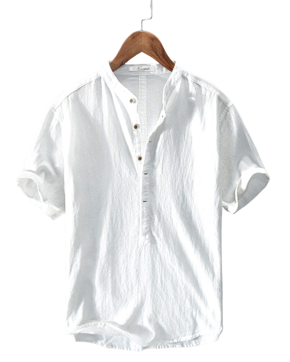 Camisa de linho de Singapura