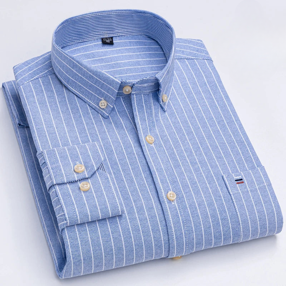 Camisa informal de algodão