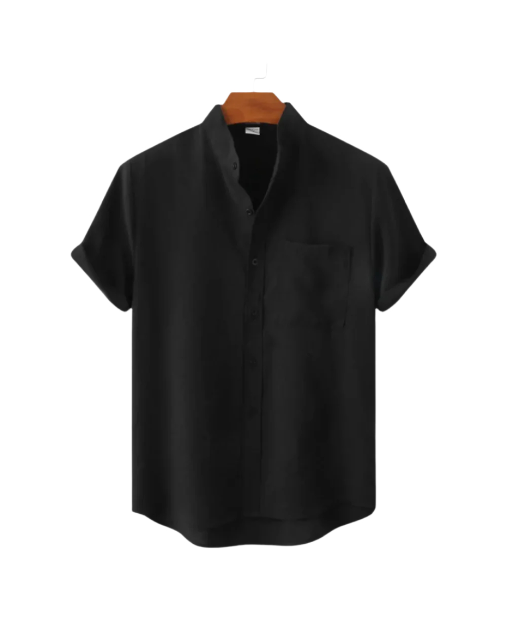 Camisa de linho de manga curta «Venice»