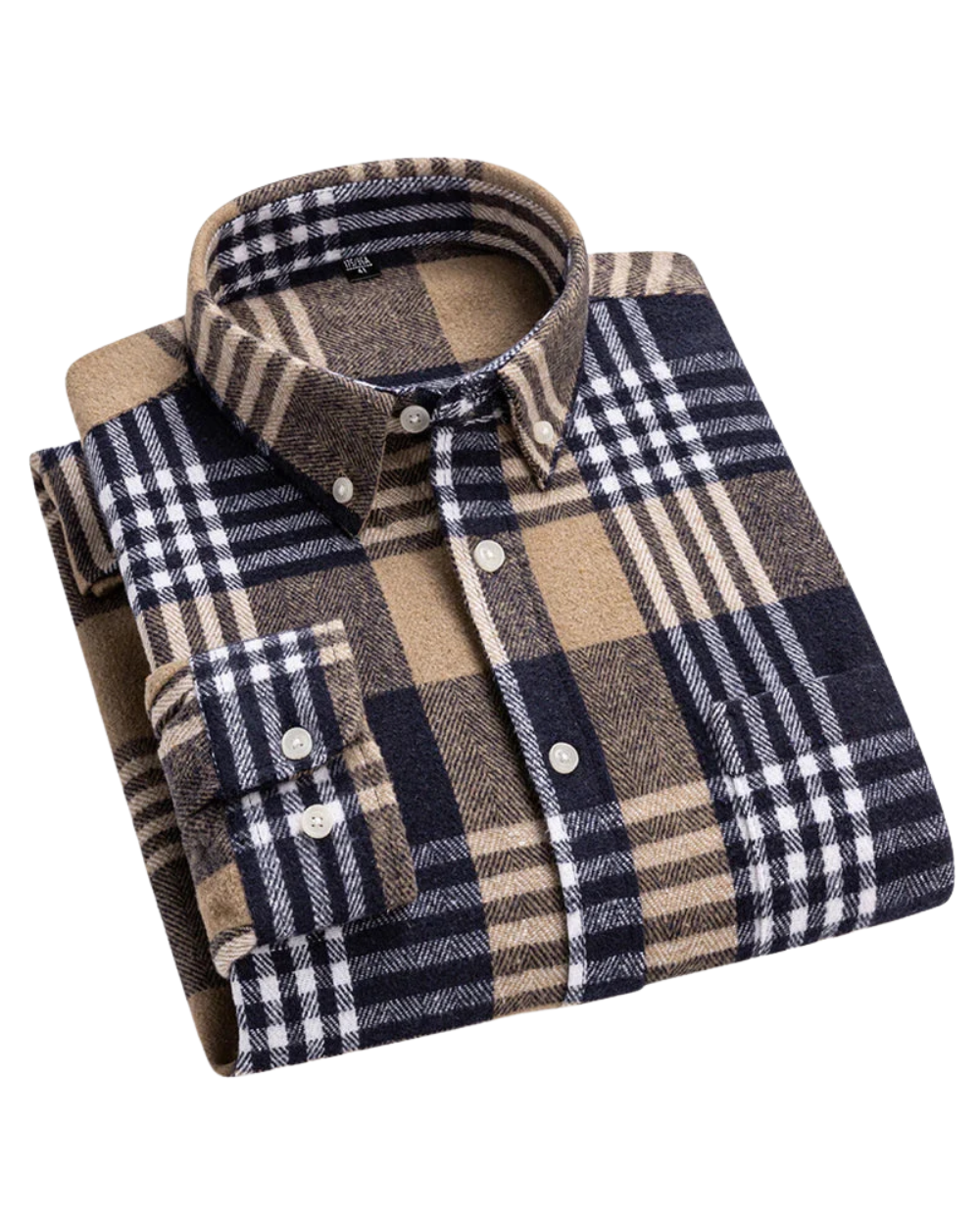 Givalli - Camisa xadrez de algodão