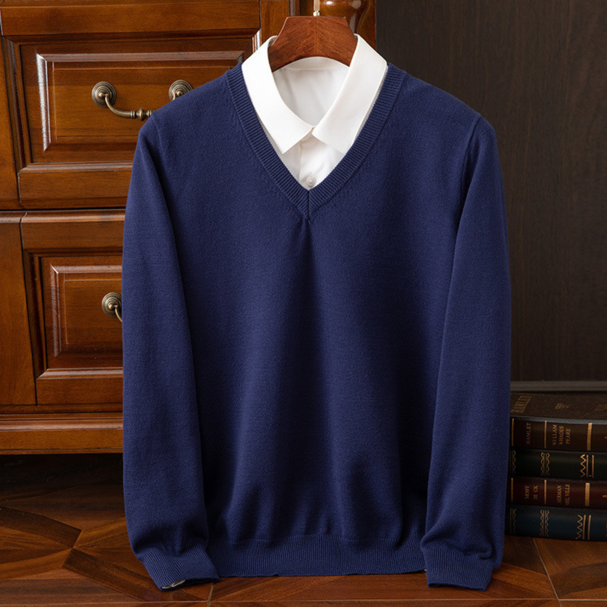 Chic V-Neck Sweater