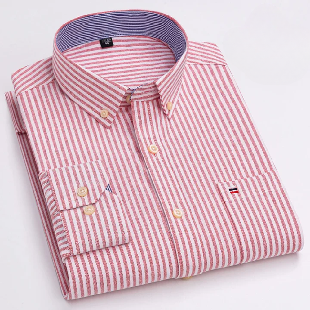Camisa informal de algodão
