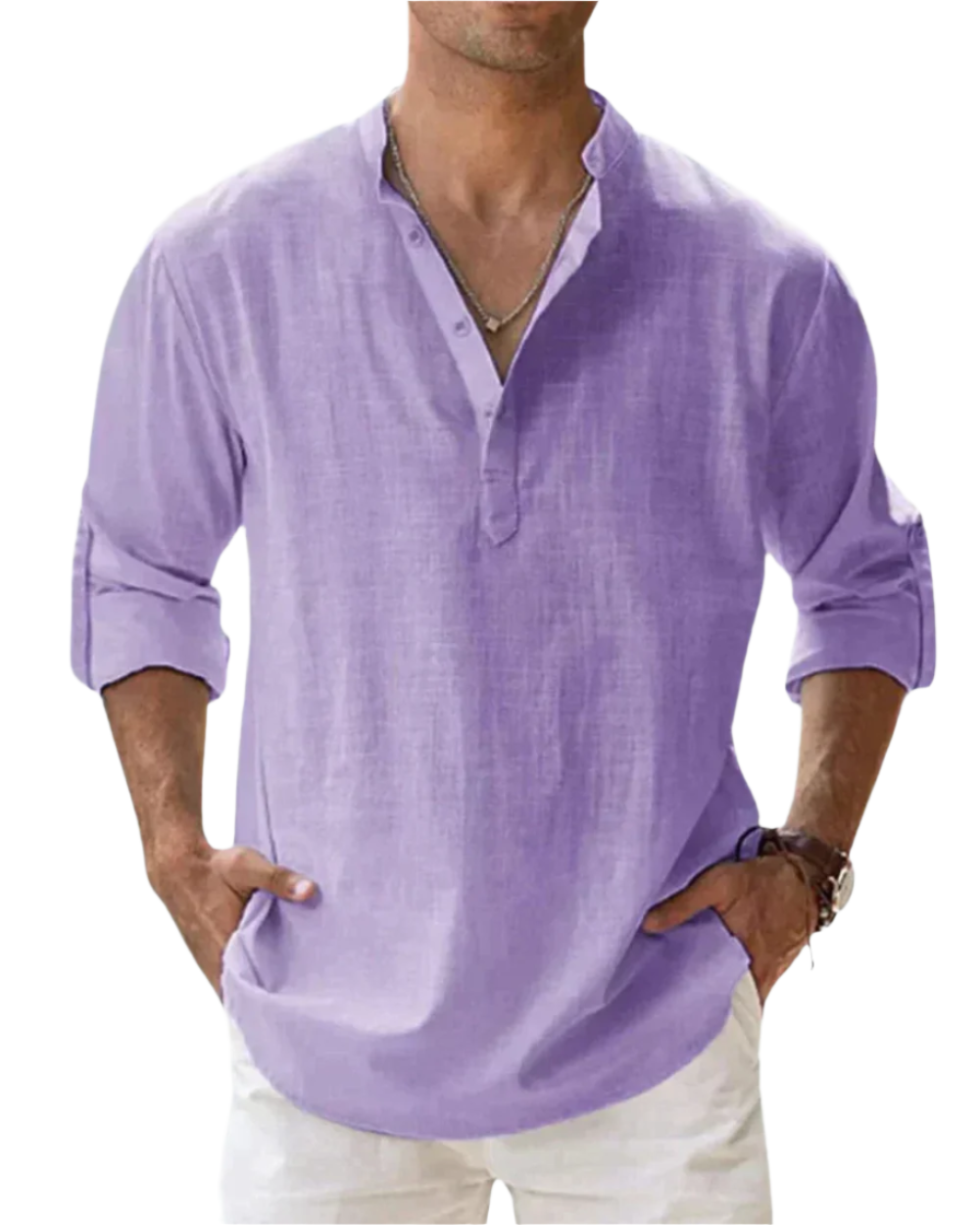 Camisa de algodão Fiorenzo