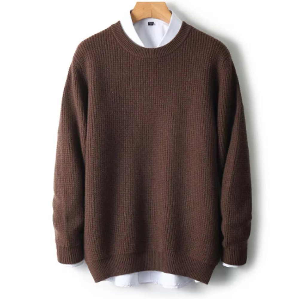 Elegant Cashmere Knitted Sweater