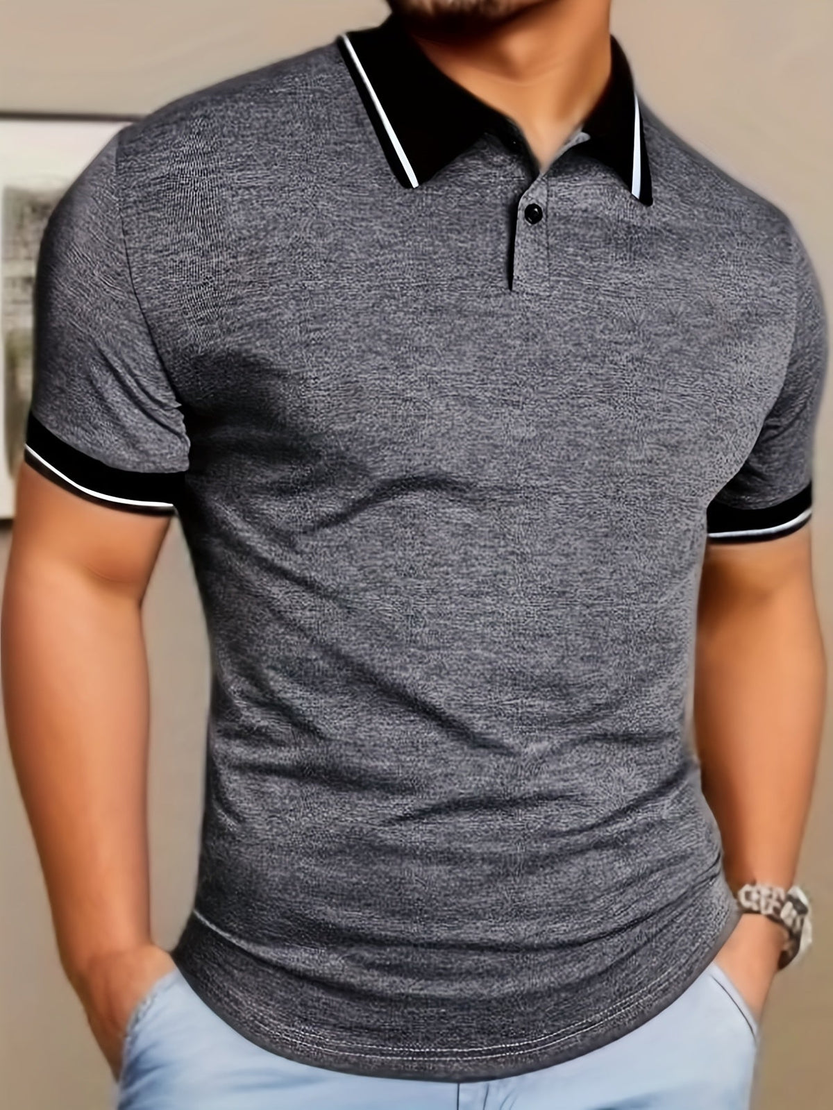 Camisa polo casual
