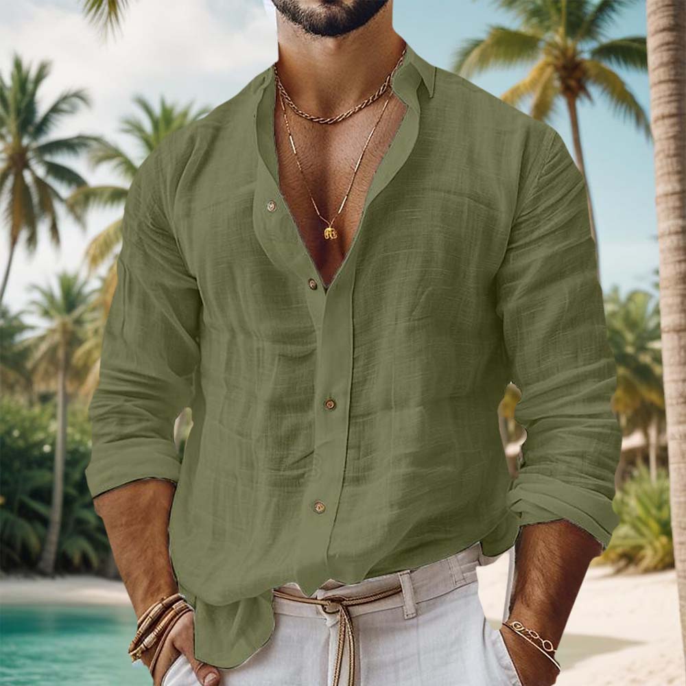 Camisa de algodão
