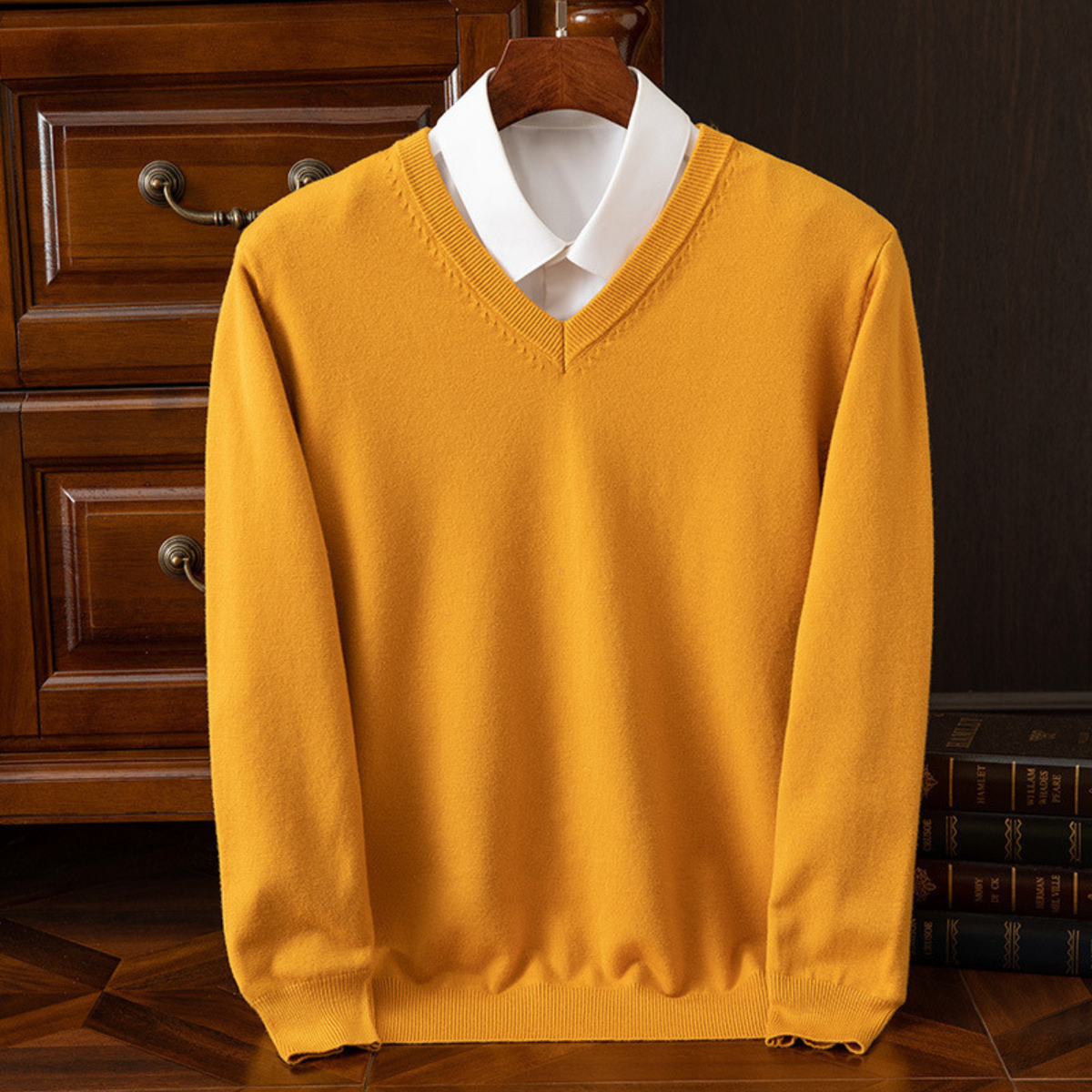 Chic V-Neck Sweater
