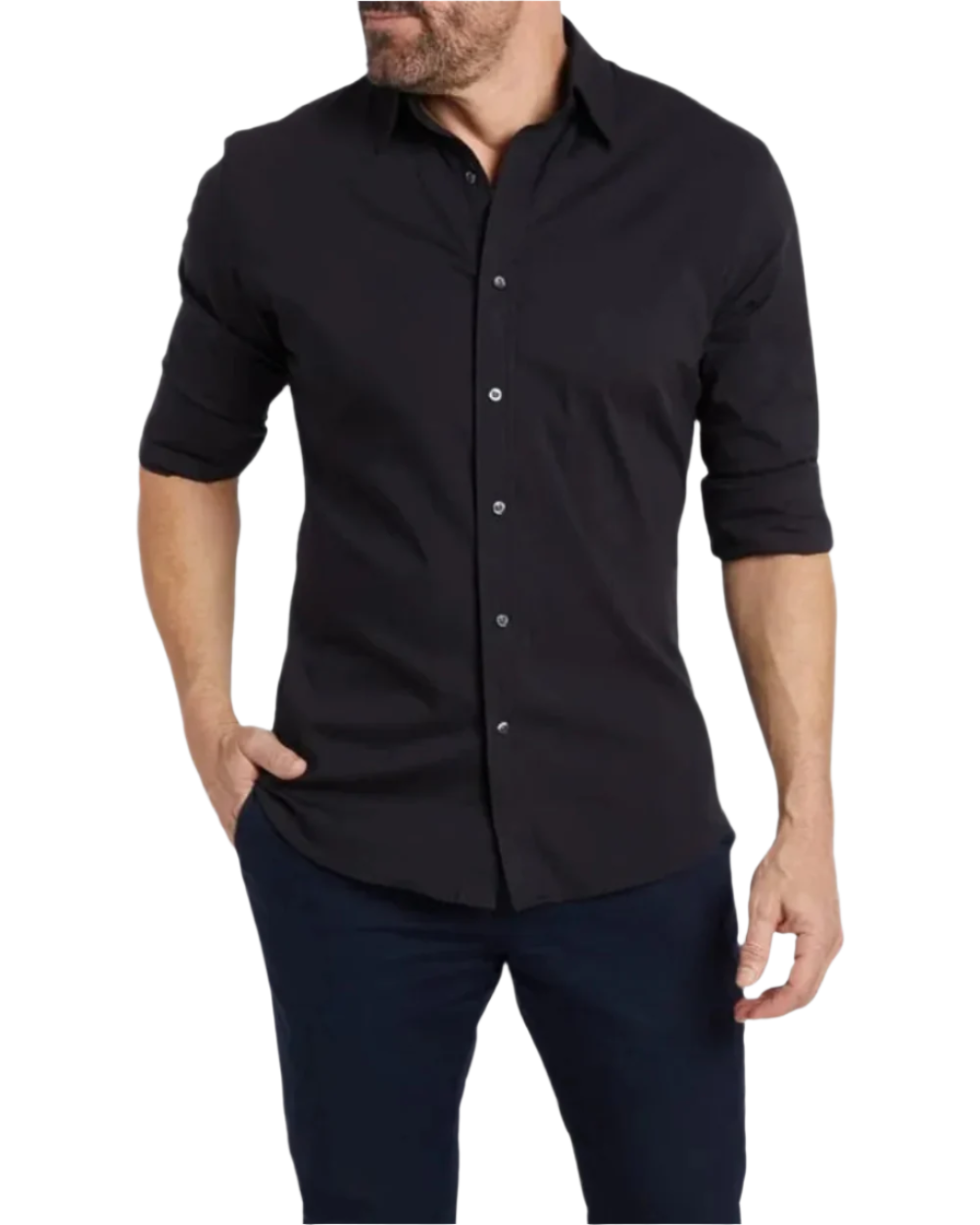 Camisa com fecho