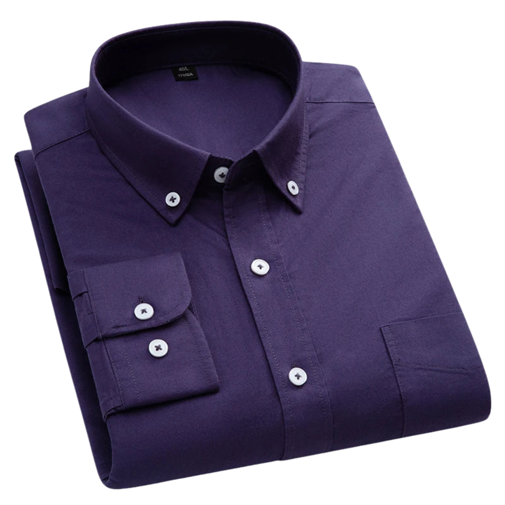 Camisa clássica de algodão
