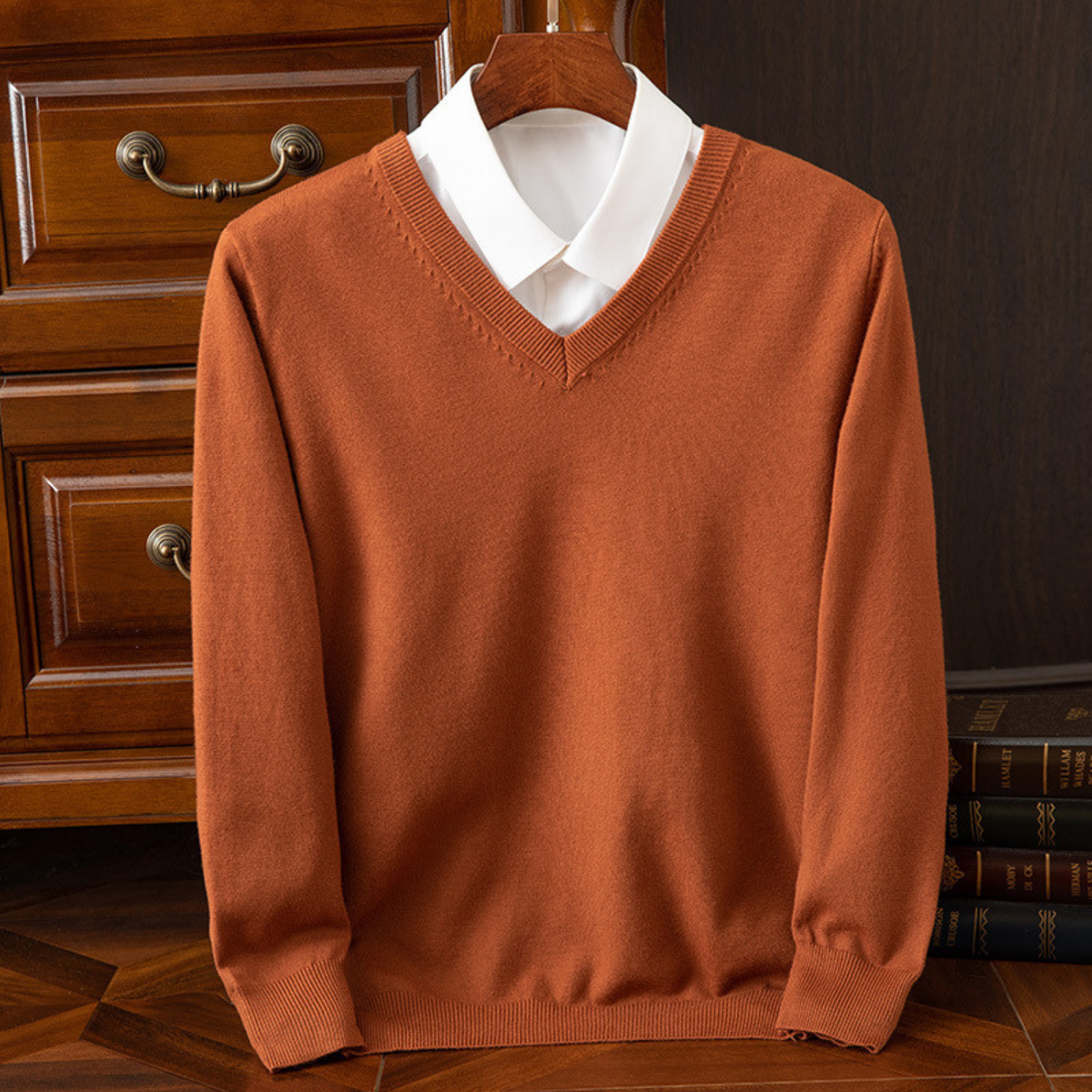 Chic V-Neck Sweater