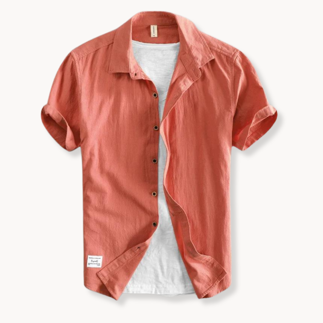 Camisa de verão de linho