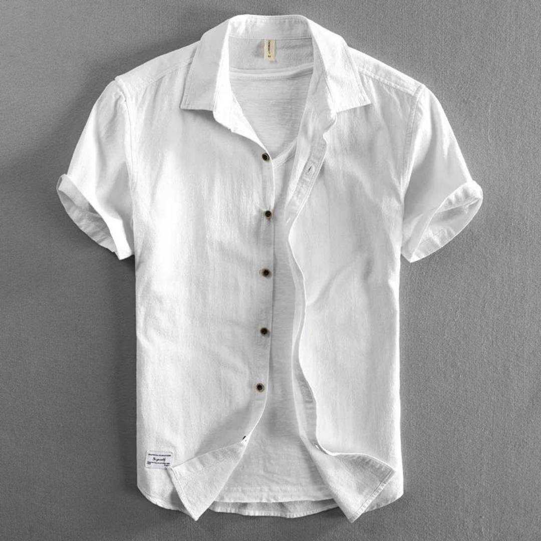 Camisa de verão de linho