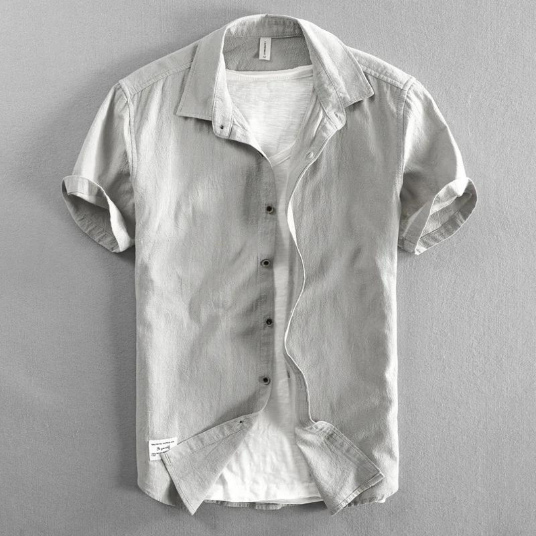 Camisa de verão de linho