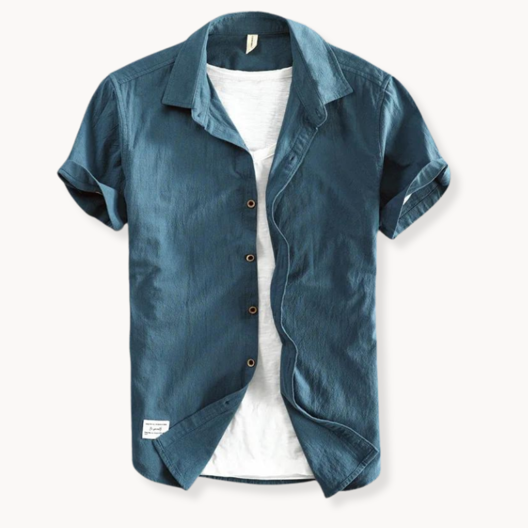 Camisa de verão de linho