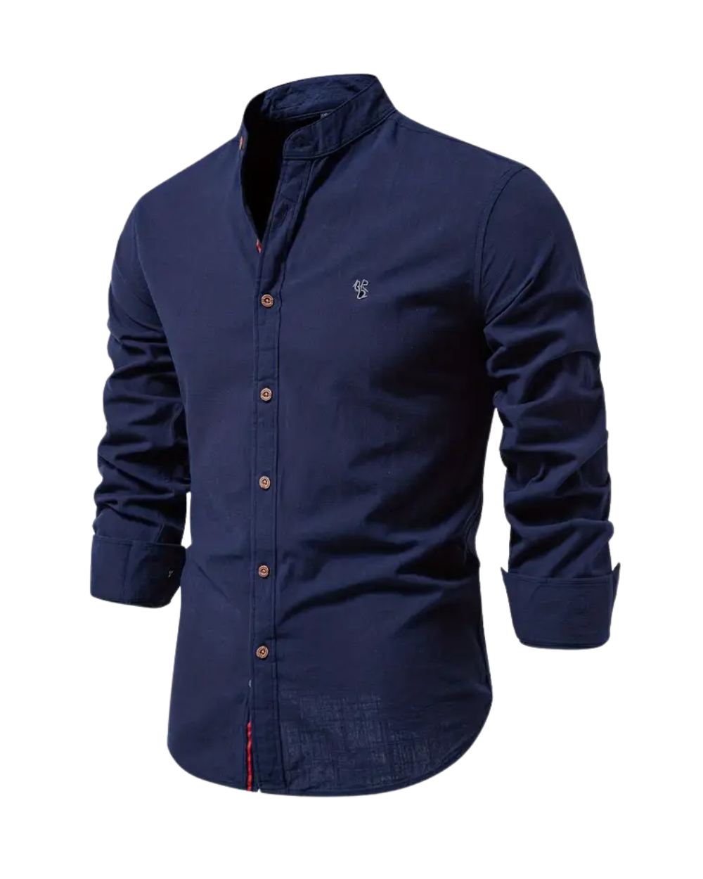 Camisa masculina elegante e respirável