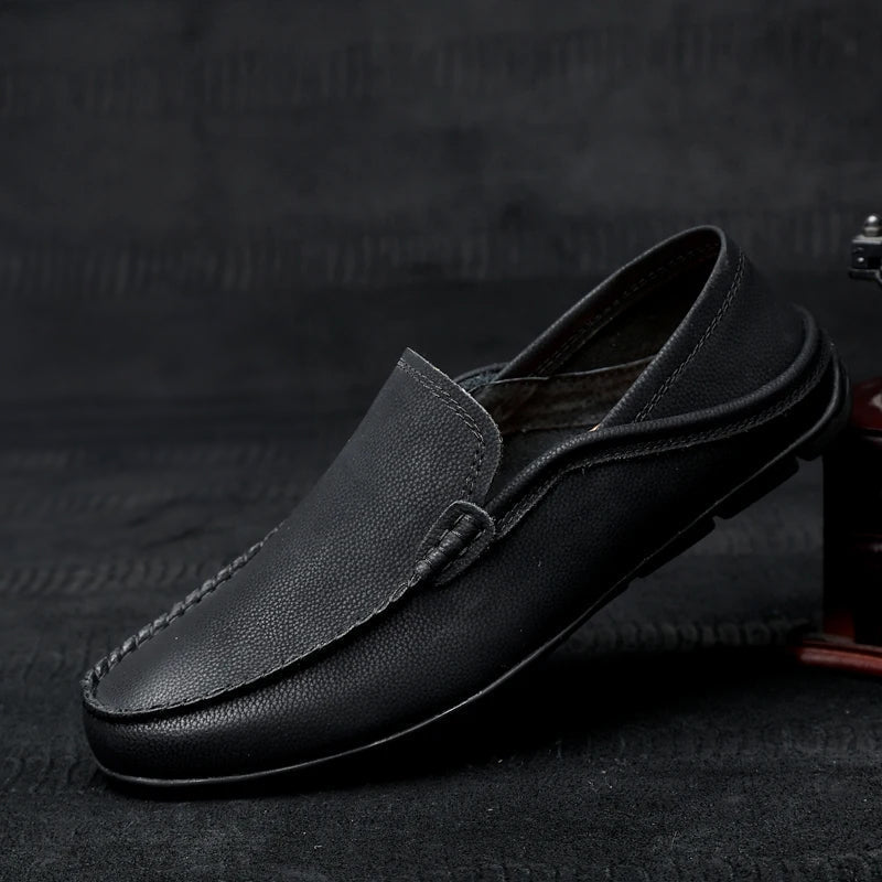 Monza Leather Driving Loafers