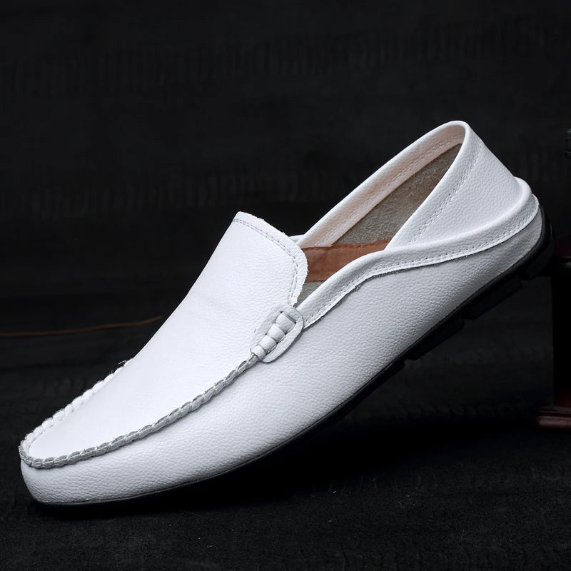 Monza Leather Driving Loafers