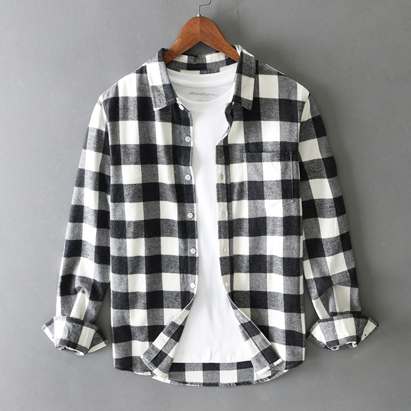 Camisa xadrez elegante