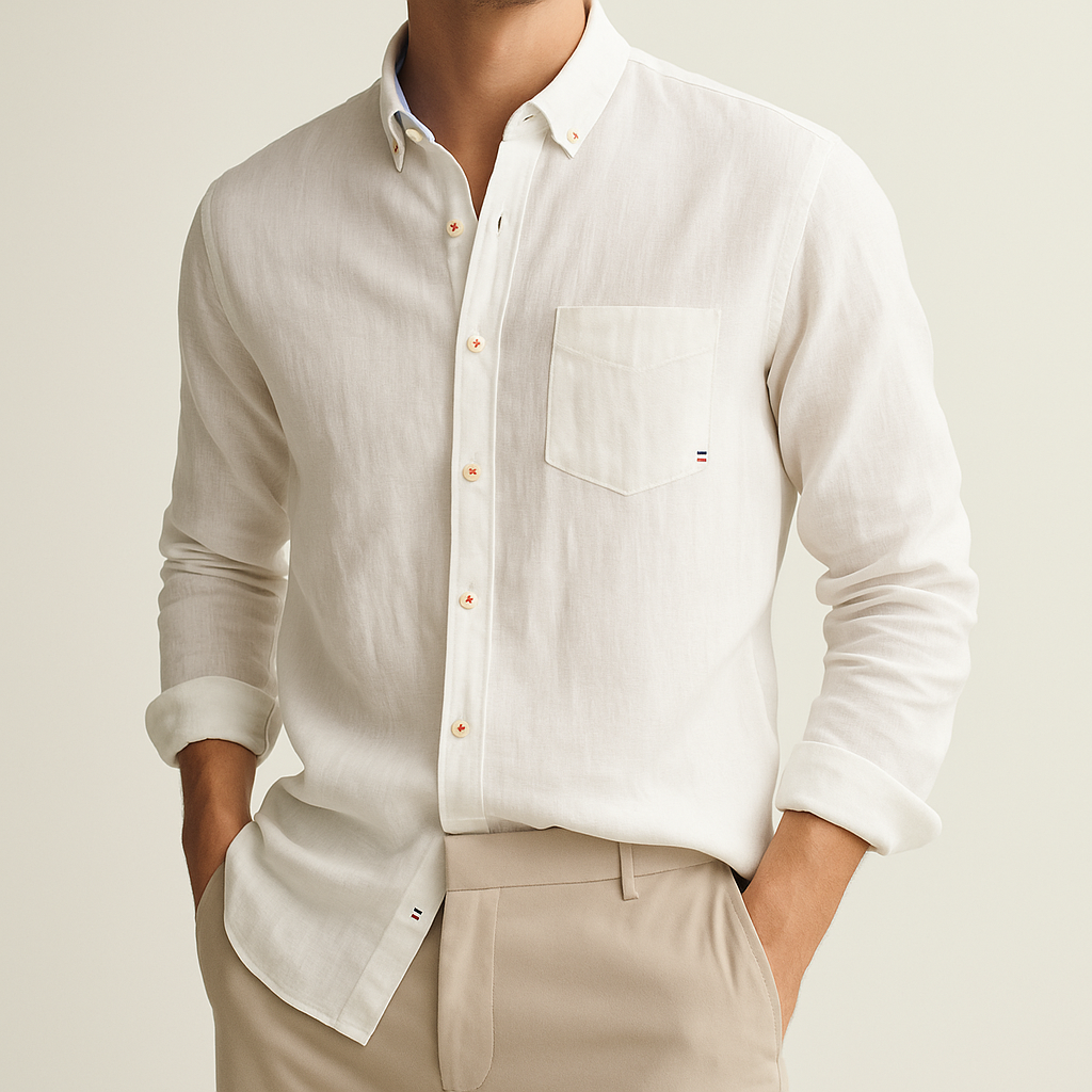 Givalli - Camisa de linho Saint-Tropez