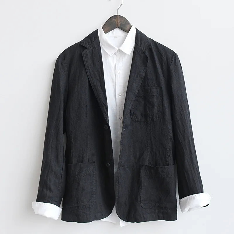 Blazer elegante de linho