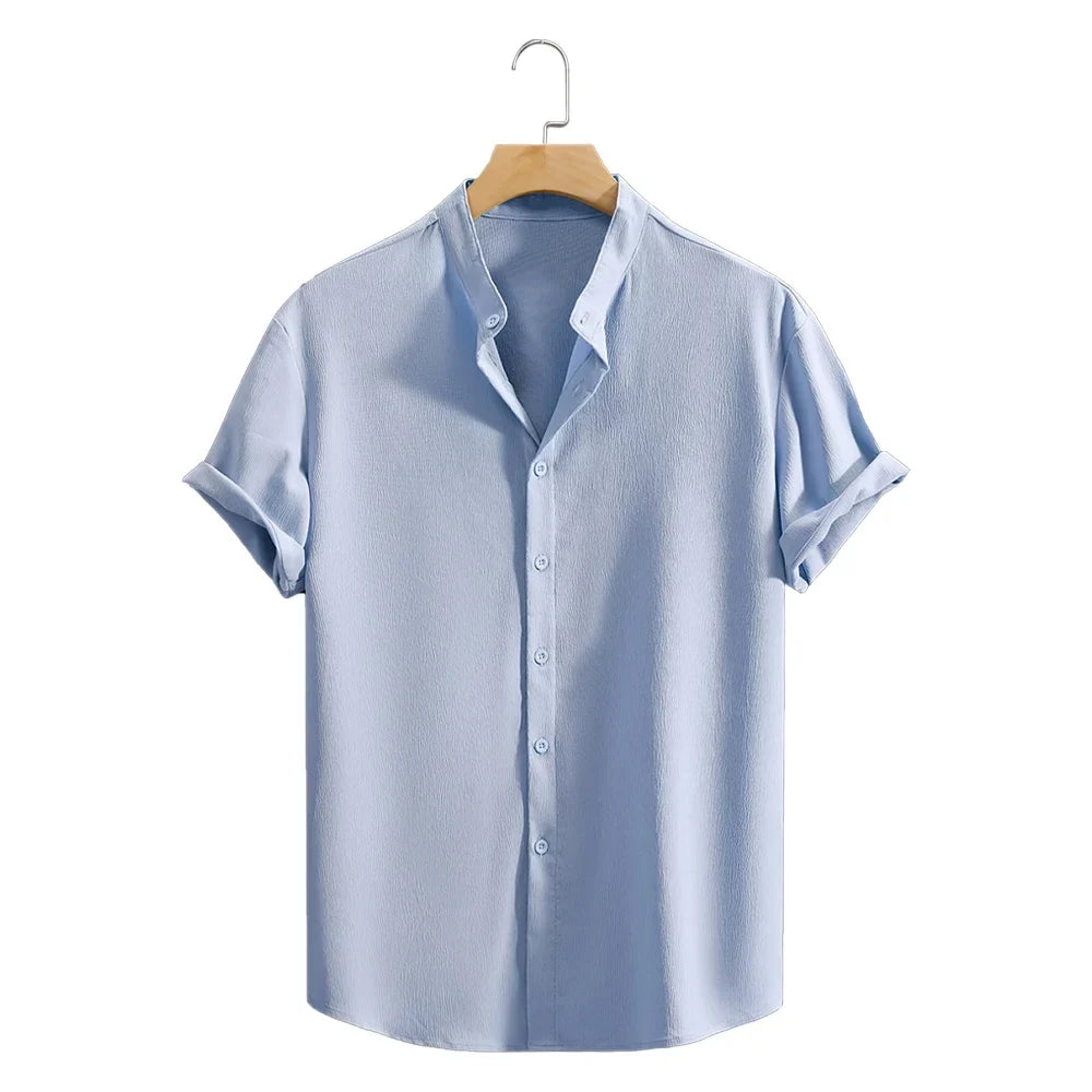 Camisa de verão de manga curta