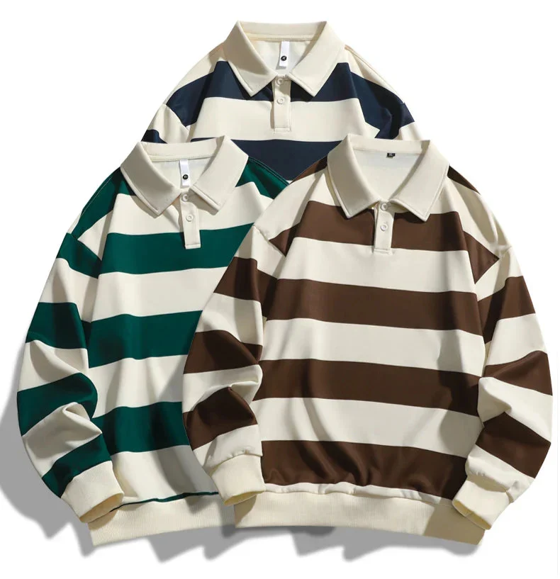 Casual Polo Sweater