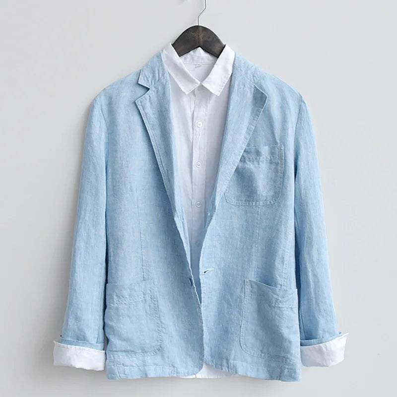 Blazer elegante de linho