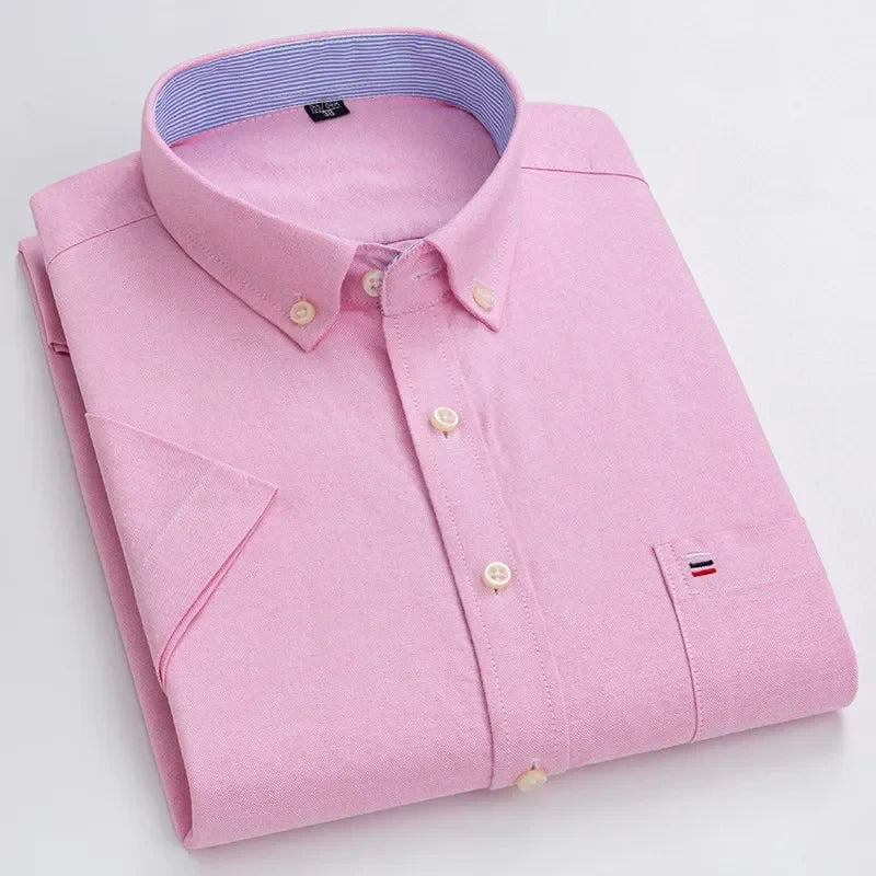 Givalli - Camisa elegante de algodão para homem