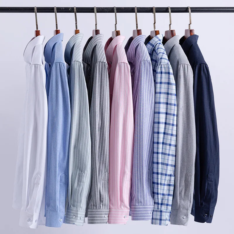 Camisa informal de algodão