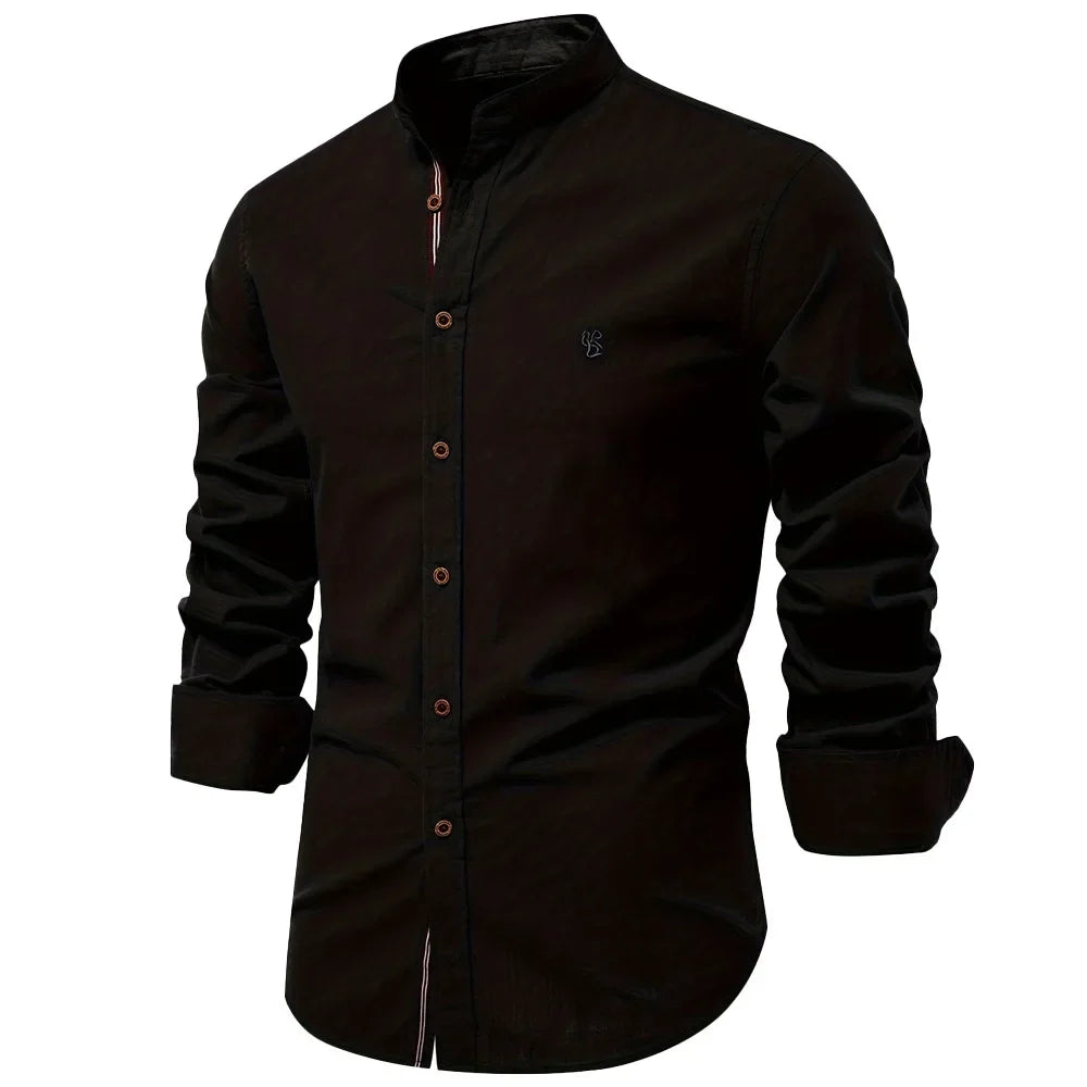 Camisa elegante de linho