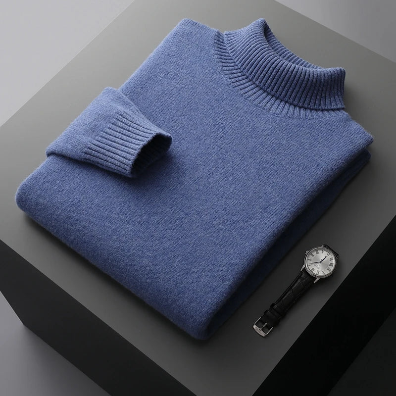 Vienna Merino Wool Turtleneck