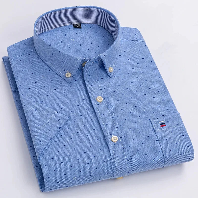 Givalli - Camisa elegante de algodão para homem