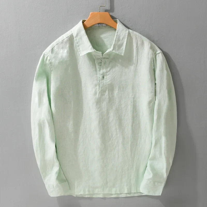 Camisa elegante de linho