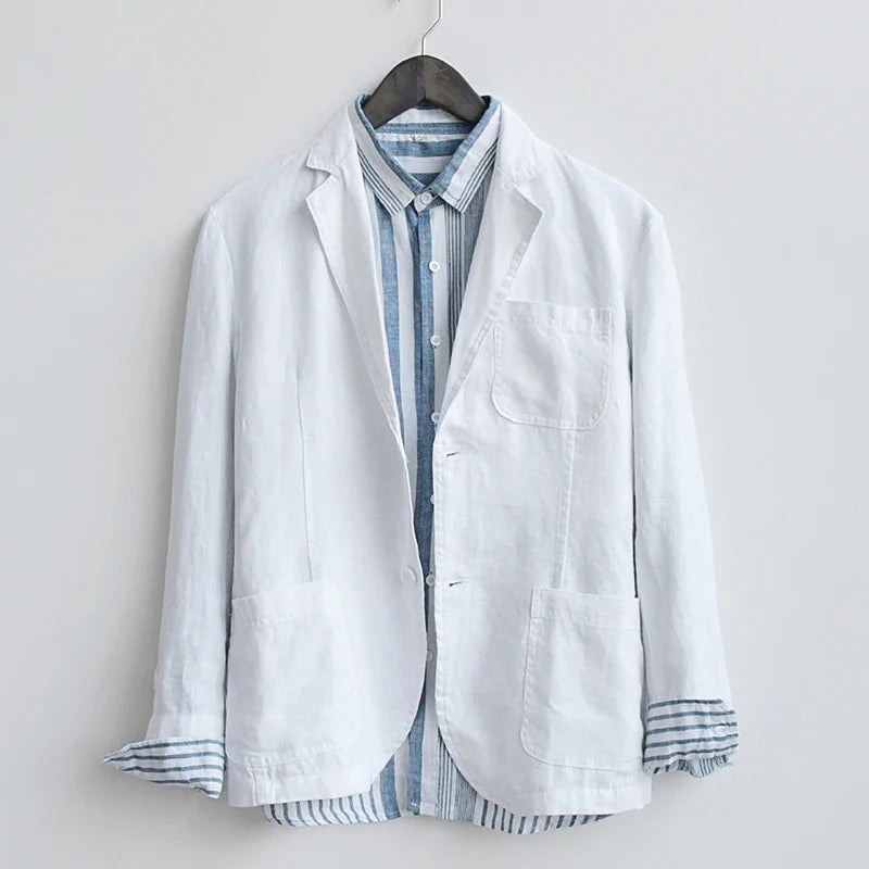 Blazer elegante de linho
