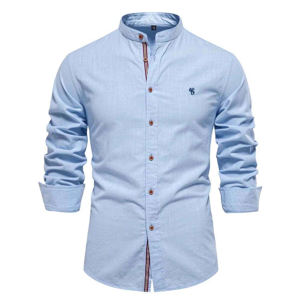 Camisa elegante de linho