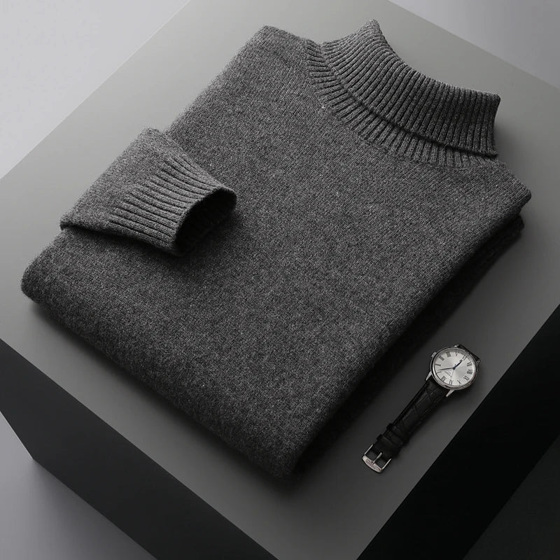 Vienna Merino Wool Turtleneck