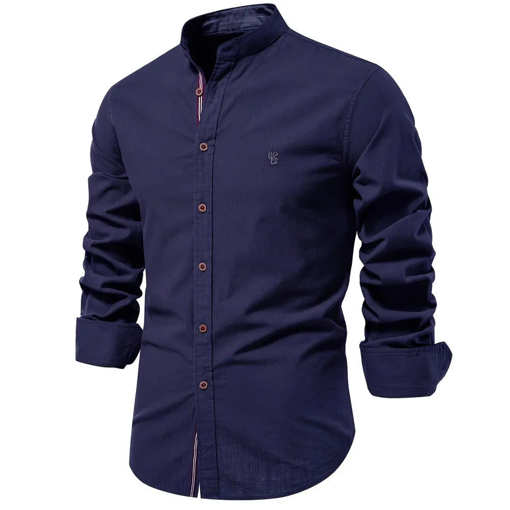 Camisa elegante de linho